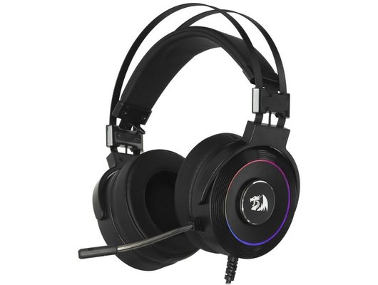 Игровые наушники проводные Redragon Lamia 2 черный/красный + подставка